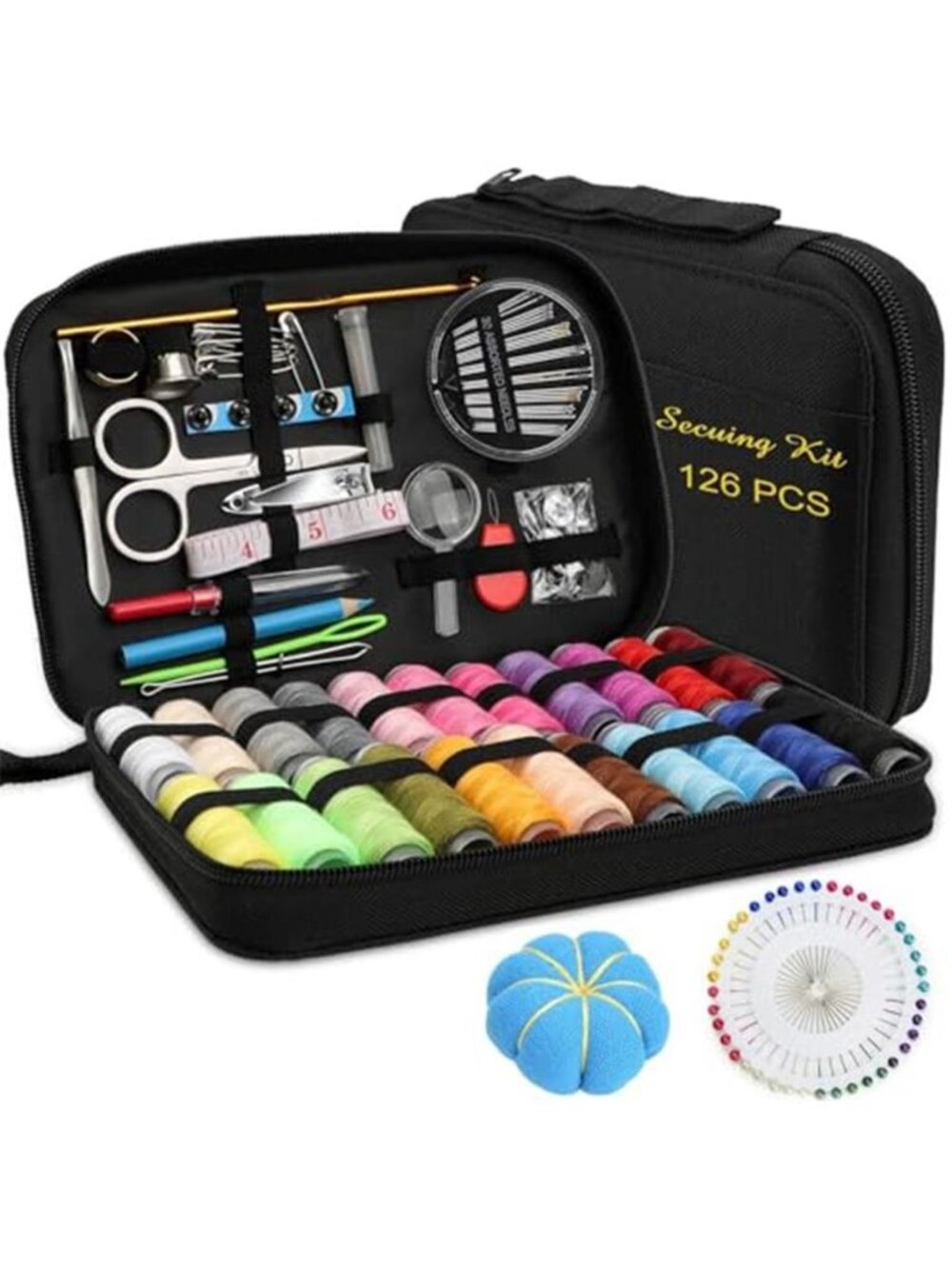 Sewing KIT, DIY Sewing Supplies with Sewing Accessories,Portable Mini Sewing Kit